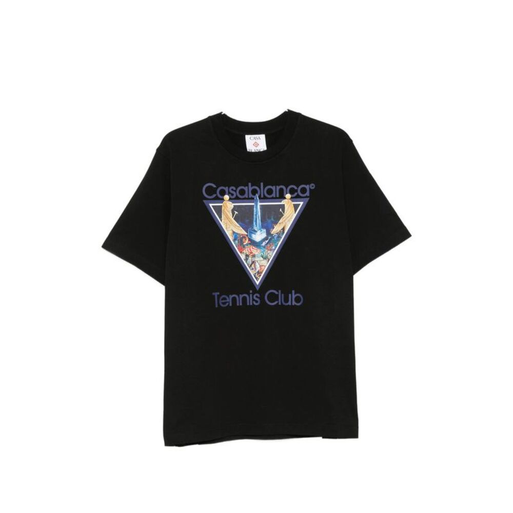 Casablanca Black T-Shirts & Vests - T-Shirts Men